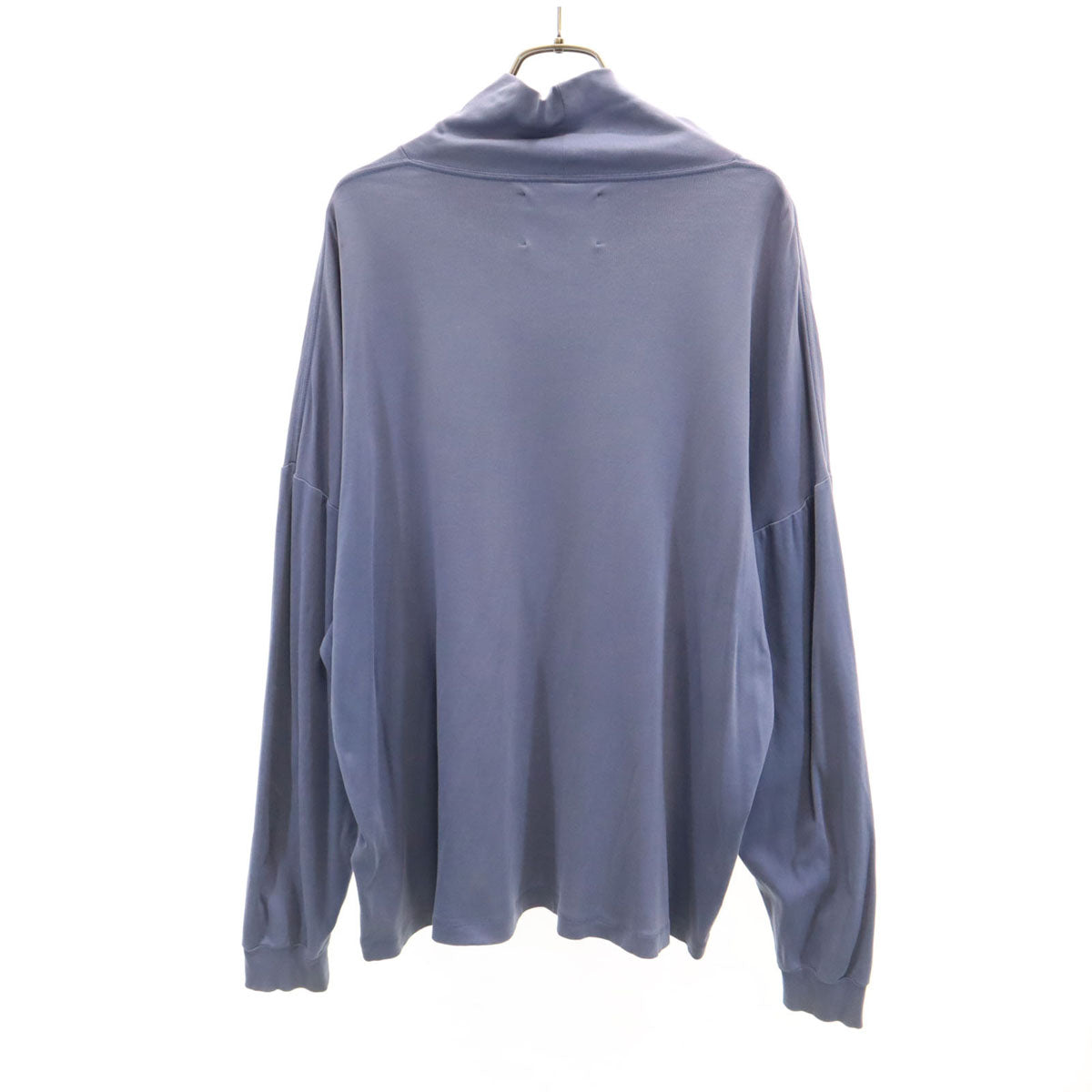 MAISON SPECIAL メゾンスペシャル 長袖 ハイネック Tシャツ 48 ブルーグレー ロンT メンズ