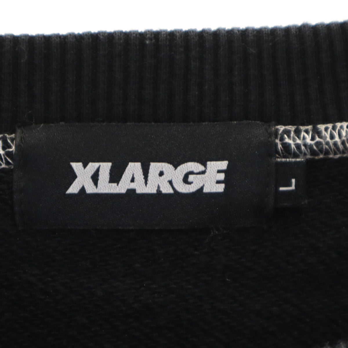 XLARGE エクストララージ 長袖 スウェット トレーナー L ブラック メンズ