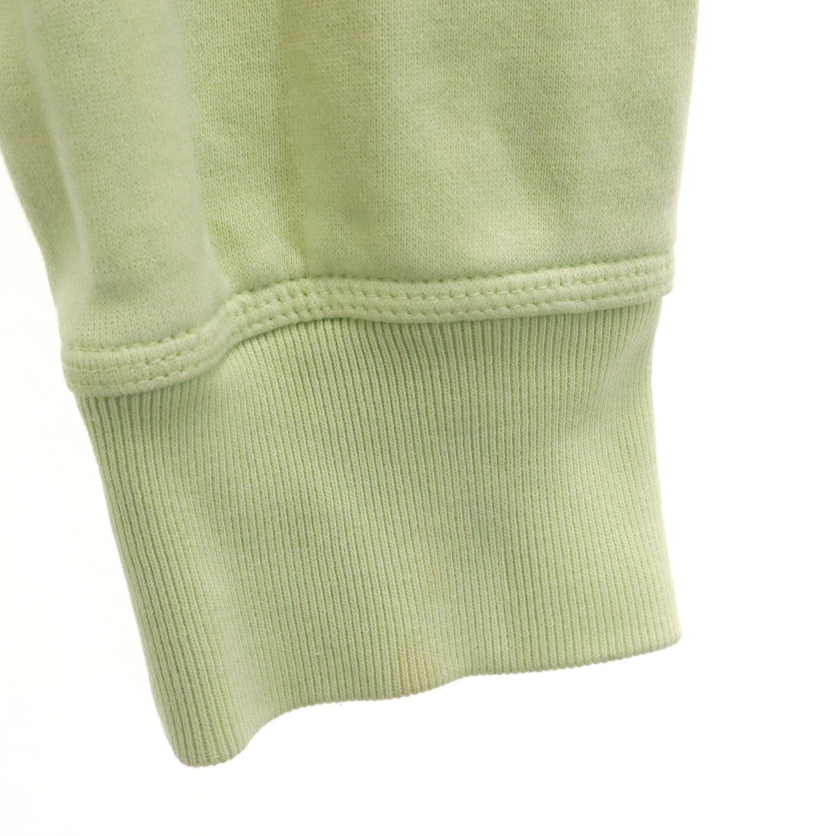 STUSSY ステューシー 長袖 スウェットパーカー M ライム メンズ