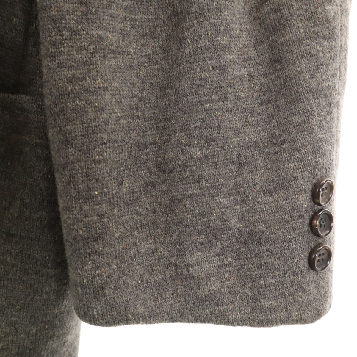 COMME des GARCONS HOMME コムデギャルソンオム 1996年 90s 日本製 オールド ニット テーラードジャケット M グレー メンズ