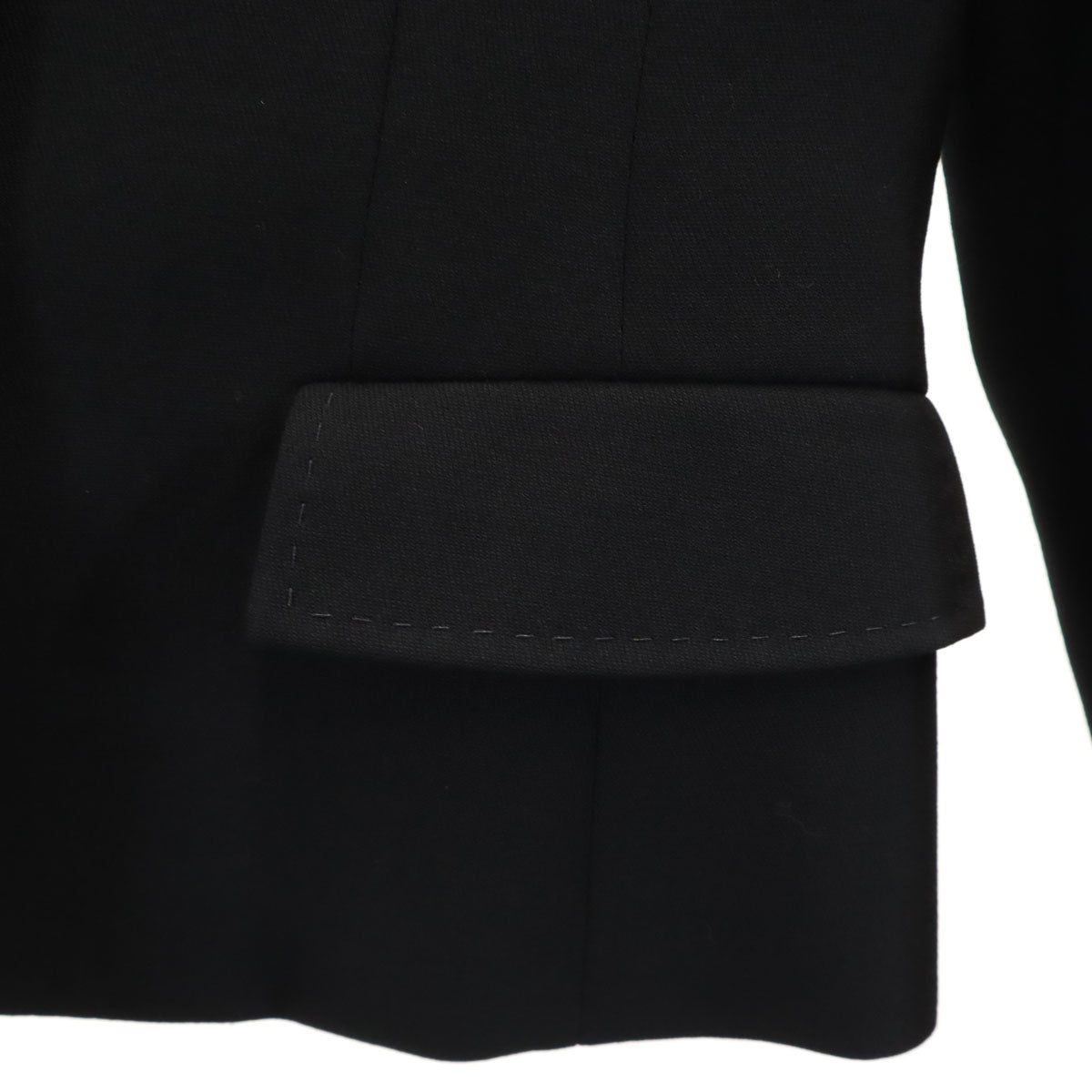 Givenchy ジバンシー 日本製 ウールジャケット 36 ブラック レディース