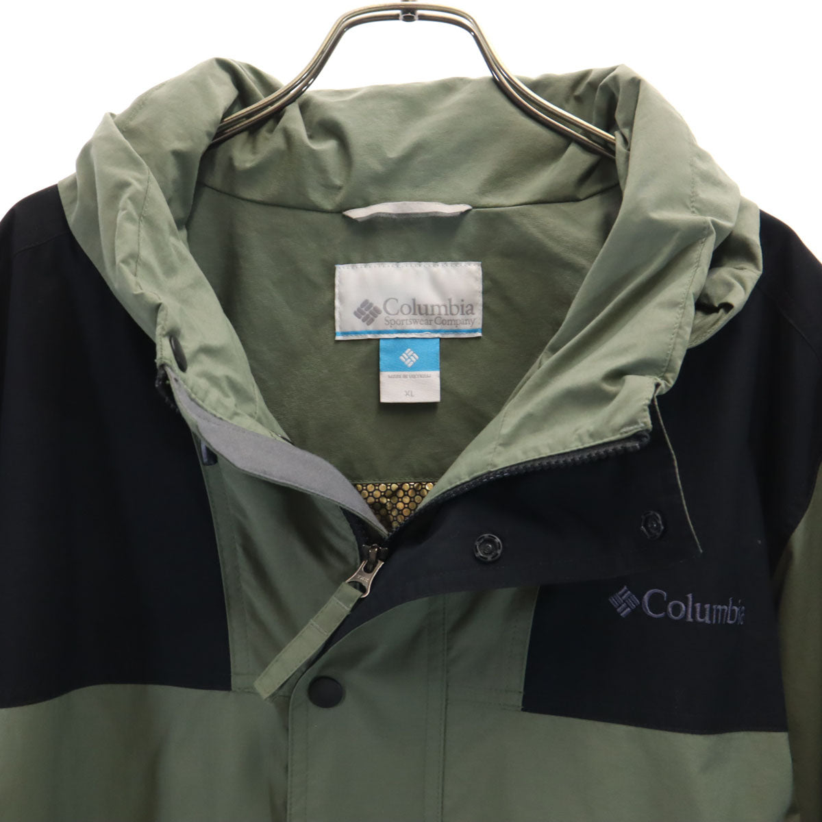 Columbia コロンビア マウンテンパーカー XL カーキ アウトドア メンズ