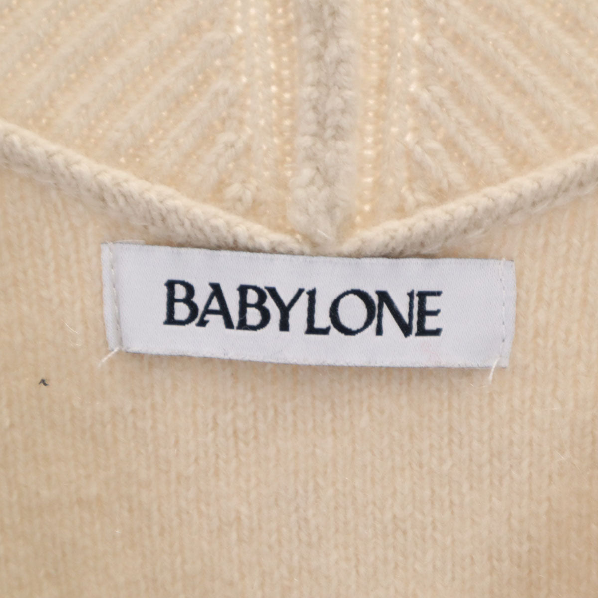 BABYLONE バビロン 長袖 セーター F アイボリー ニット レディース