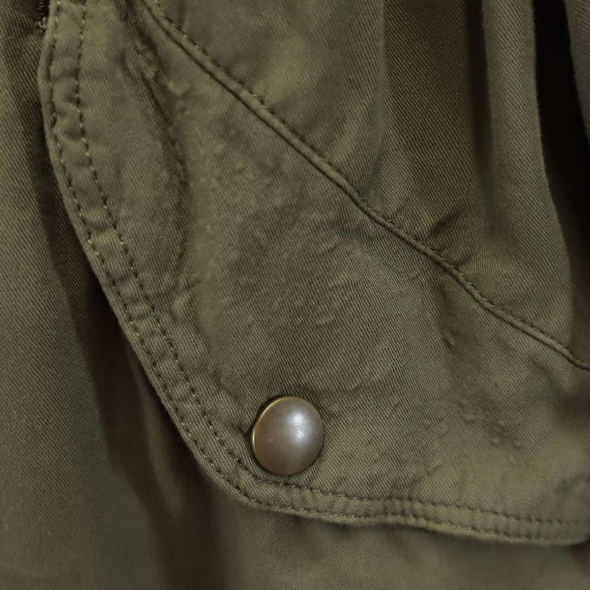 HYSTERIC GLAMOUR ヒステリックグラマー 日本製 レーヨンブレンド MA-1 フライトジャケット free カーキ レディース