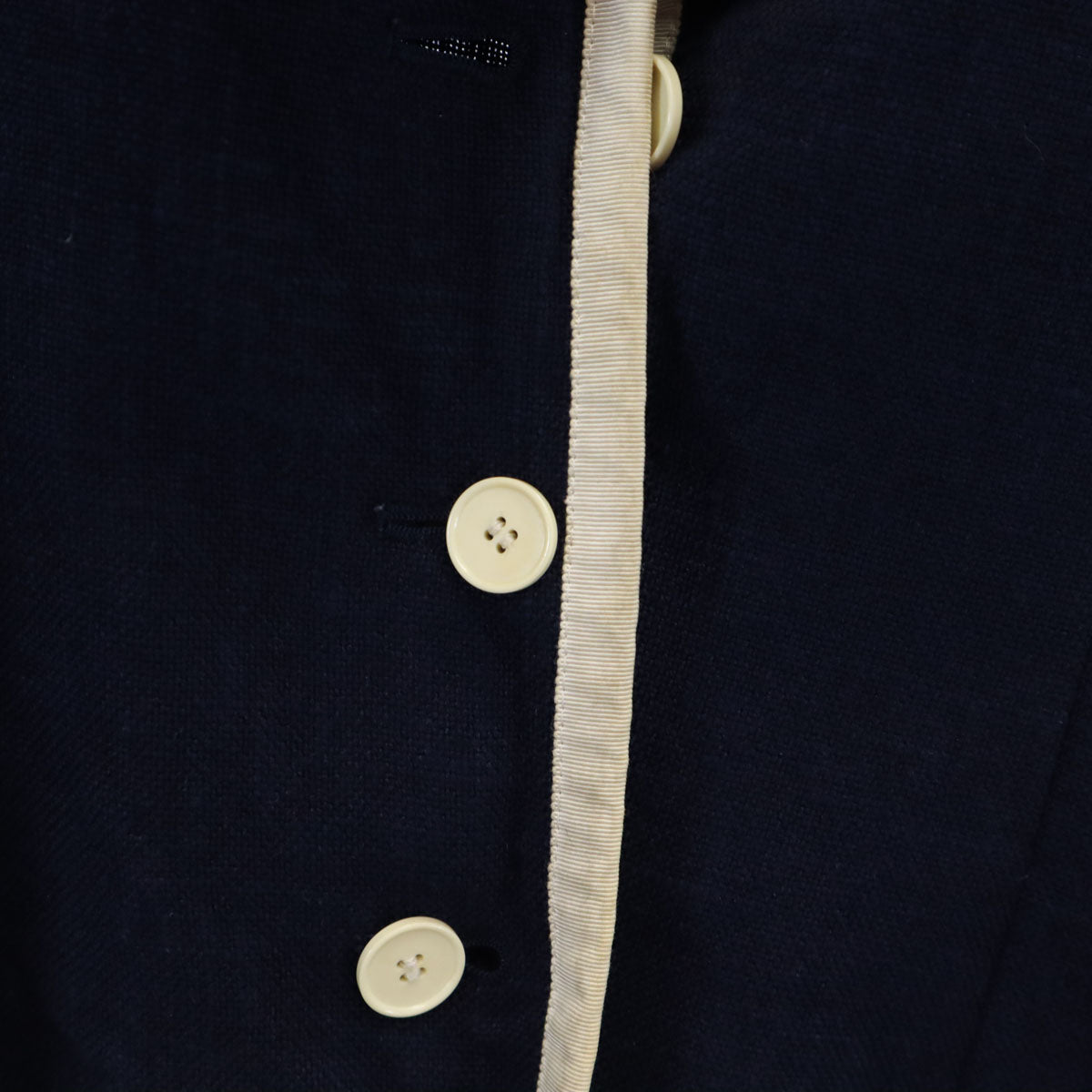 Givenchy ジバンシー 80s 90s オールド 日本製 テーラードジャケット 8 ブルー レディース