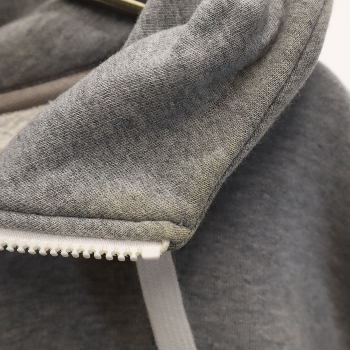 THE NORTH FACE ノースフェイス 長袖 リアビュー スウェット ジップパーカー XL グレー NT11530 アウトドア 裏起毛 メンズ