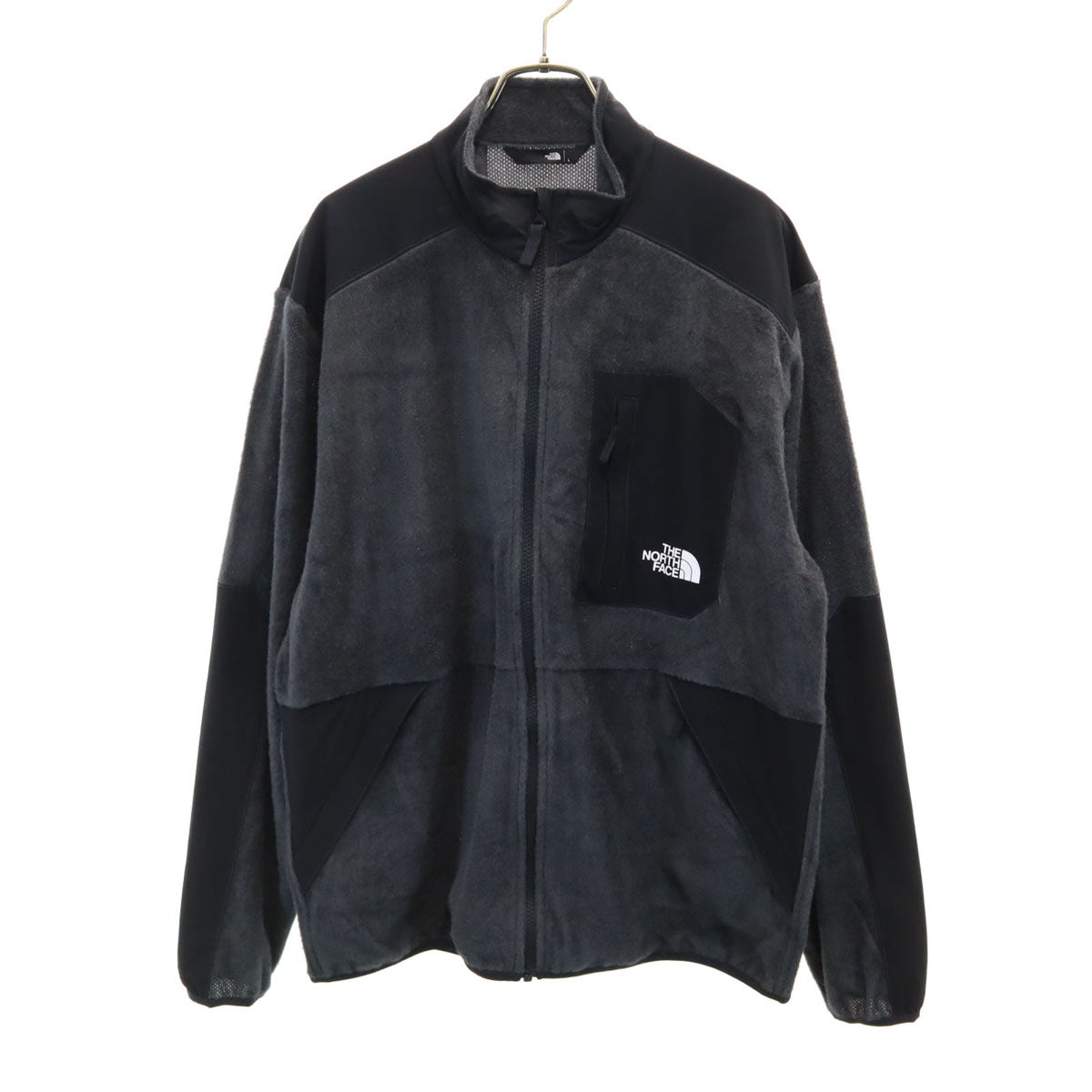 THE NORTH FACE ノースフェイス レイバックミッド フリースジャケット L チャコールグレー NA72410 アウトドア メンズ