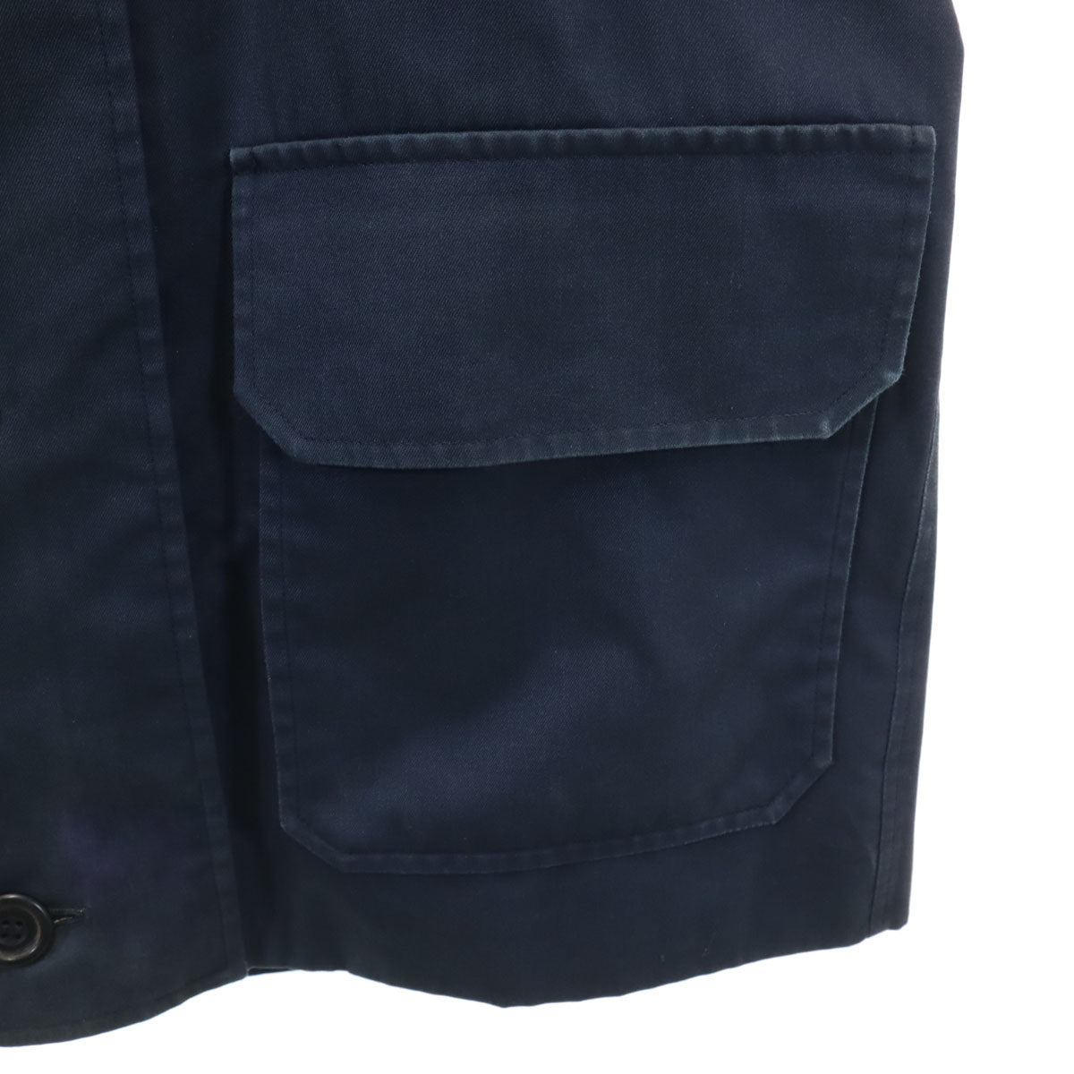 Aquascutum アクアスキュータム 80s 90s イングランド製 オールド ステンカラーコート ネイビー メンズ