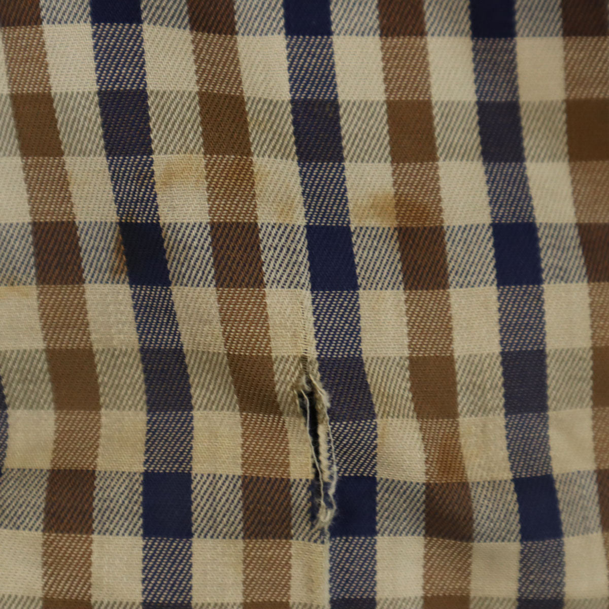 Aquascutum アクアスキュータム 80s 90s イングランド製 オールド ステンカラーコート ネイビー メンズ