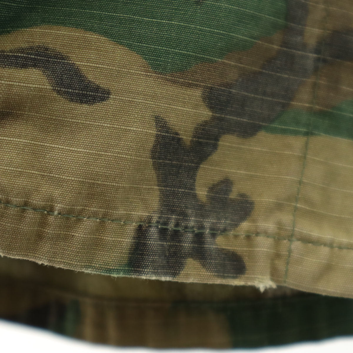 US ARMY アメリカ軍 60s 70s ヴィンテージ 5th ブラウンリーフカモ柄 ジャングルファティーグ ジャケット カーキ ミリタリー メンズ