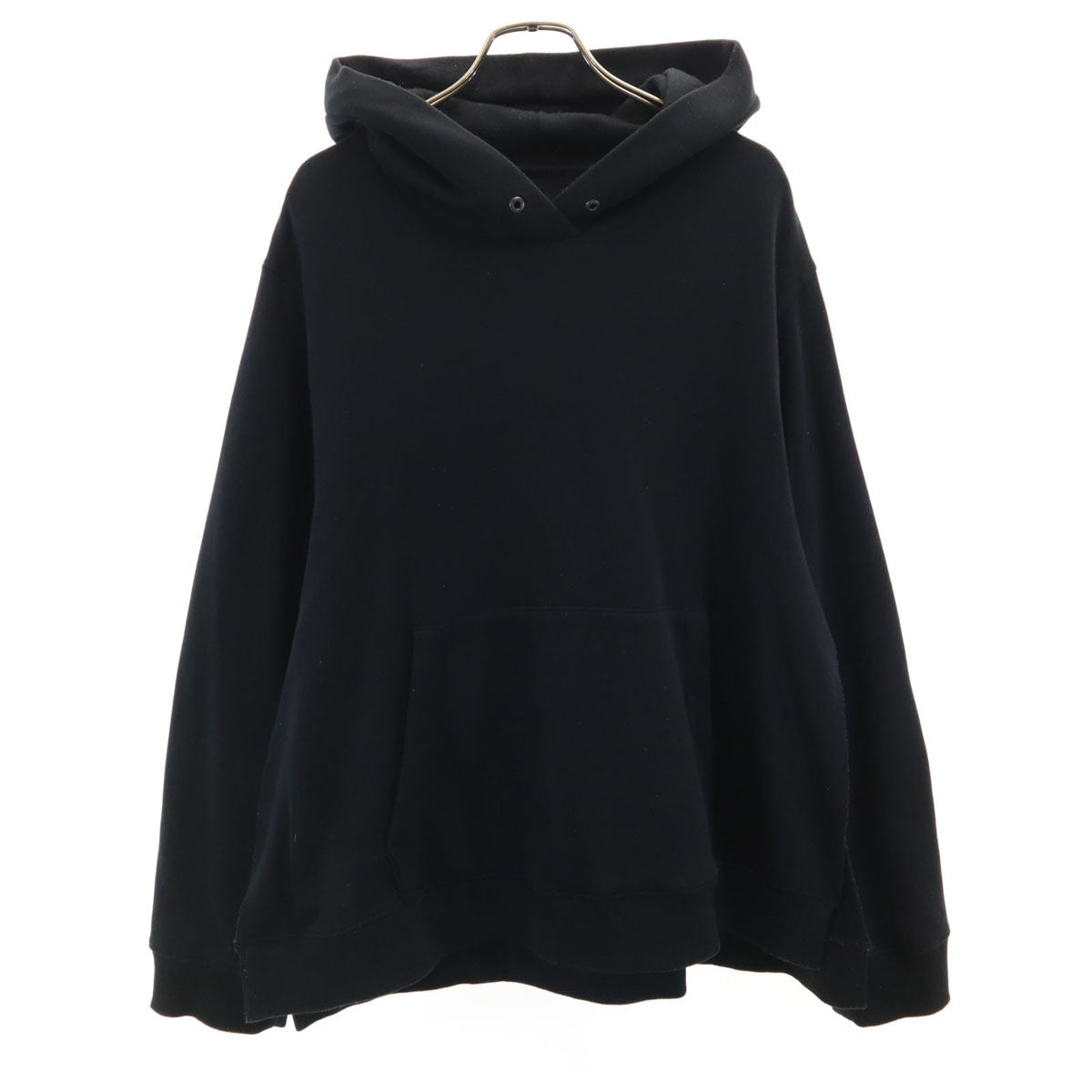 MM6 エムエムシックス ポルトガル製 長袖 スウェットパーカー M ブラック Maison Margiela メゾンマルジェラ レディース