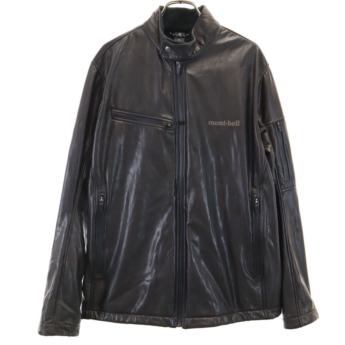mont-bell モンベル ピエントクロス ジャケット XL ブラウン系 裏フリース アウトドア メンズ