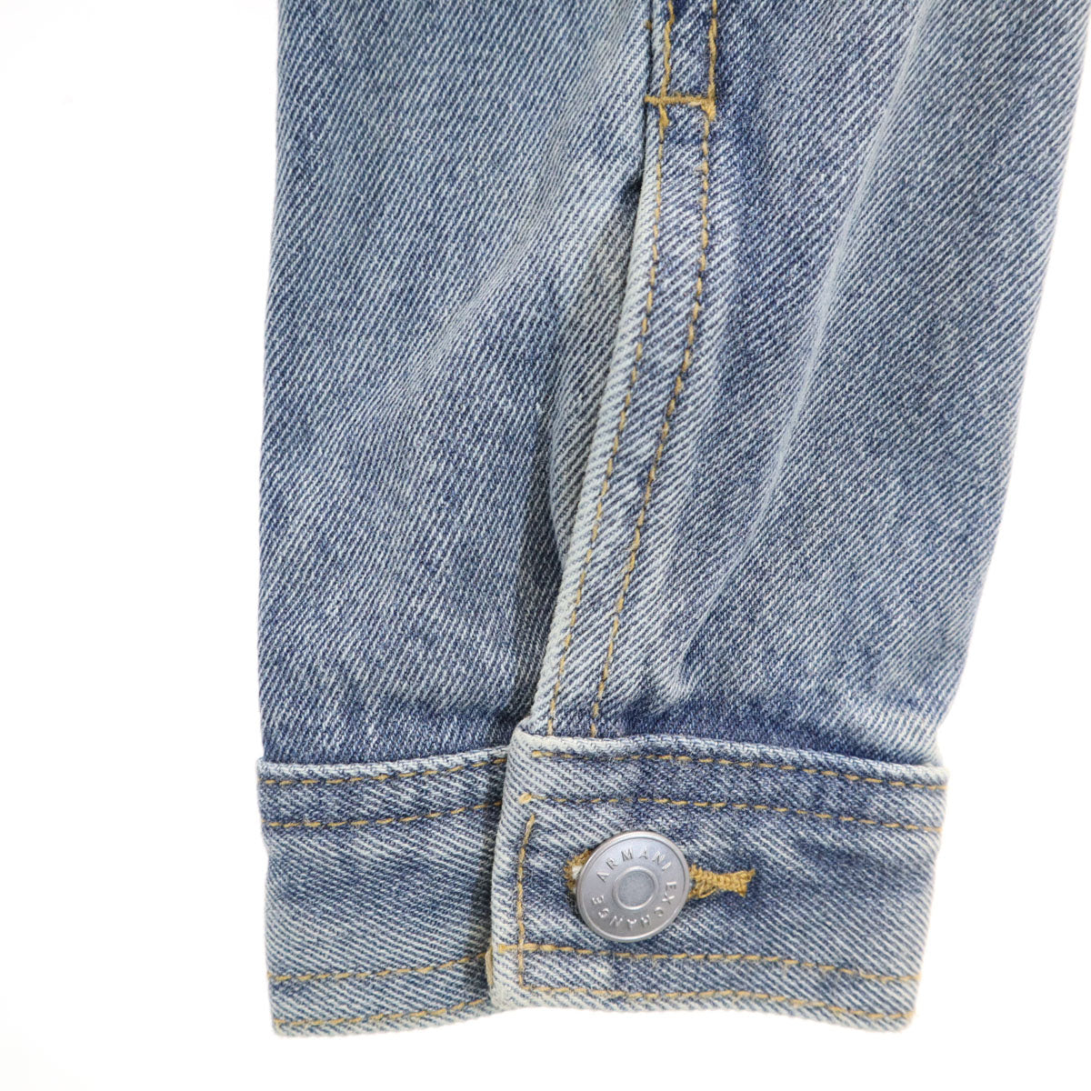 ARMANI EXCHANGE アルマーニエクスチェンジ デニムジャケット XS ウォッシュブルー ジージャン トラッカー レディース
