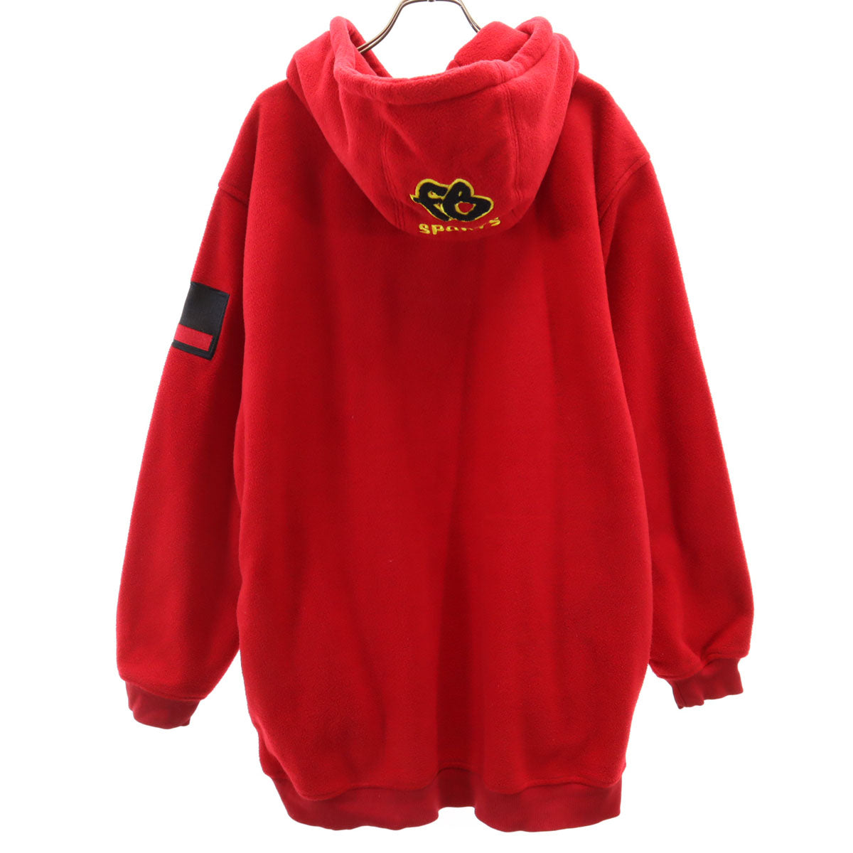 FUBU フブ 00s オールド フリースジャケット L レッド プルオーバー メンズ