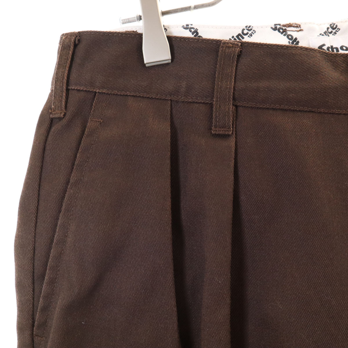 schott ショット ワークジャケット 上下 セットアップ L ブラウン メンズ
