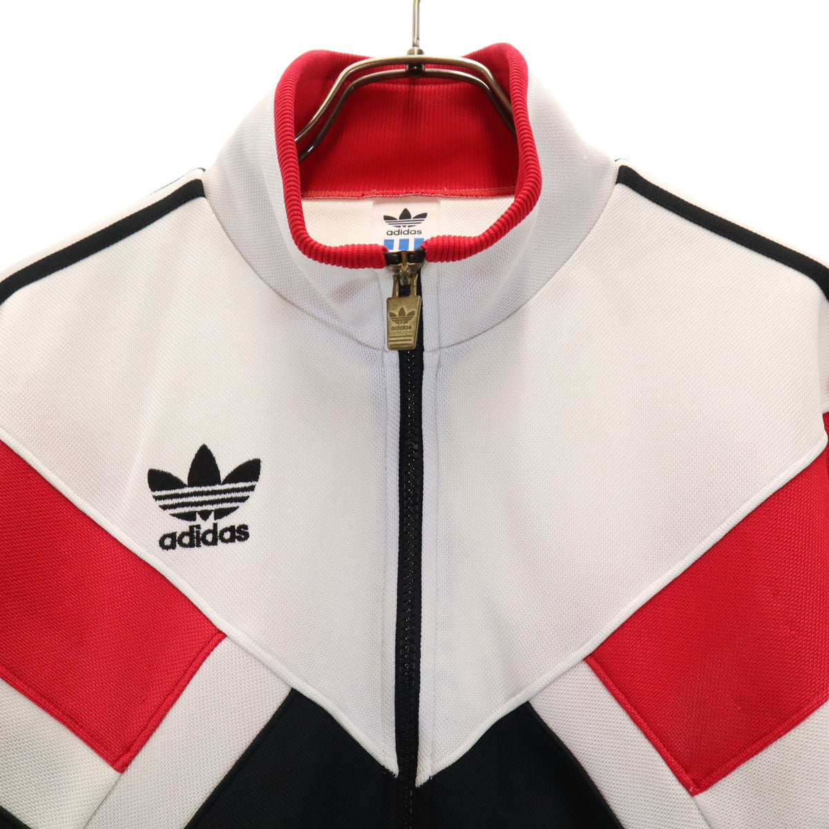 adidas アディダス 80s ヴィンテージ トラックジャケット 上下 セットアップ M ブラック系 メンズ