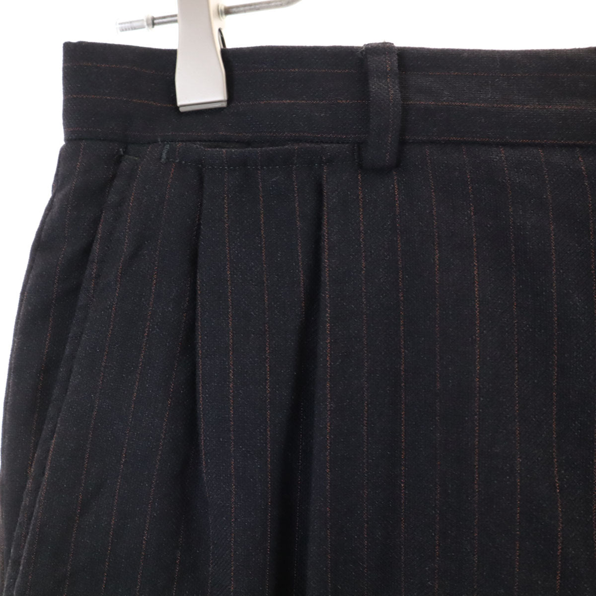 PAUL SMITH COLLECTION ポールスミスコレクション ストライプ柄 スーツ 上下 セットアップ M ブラック系 メンズ