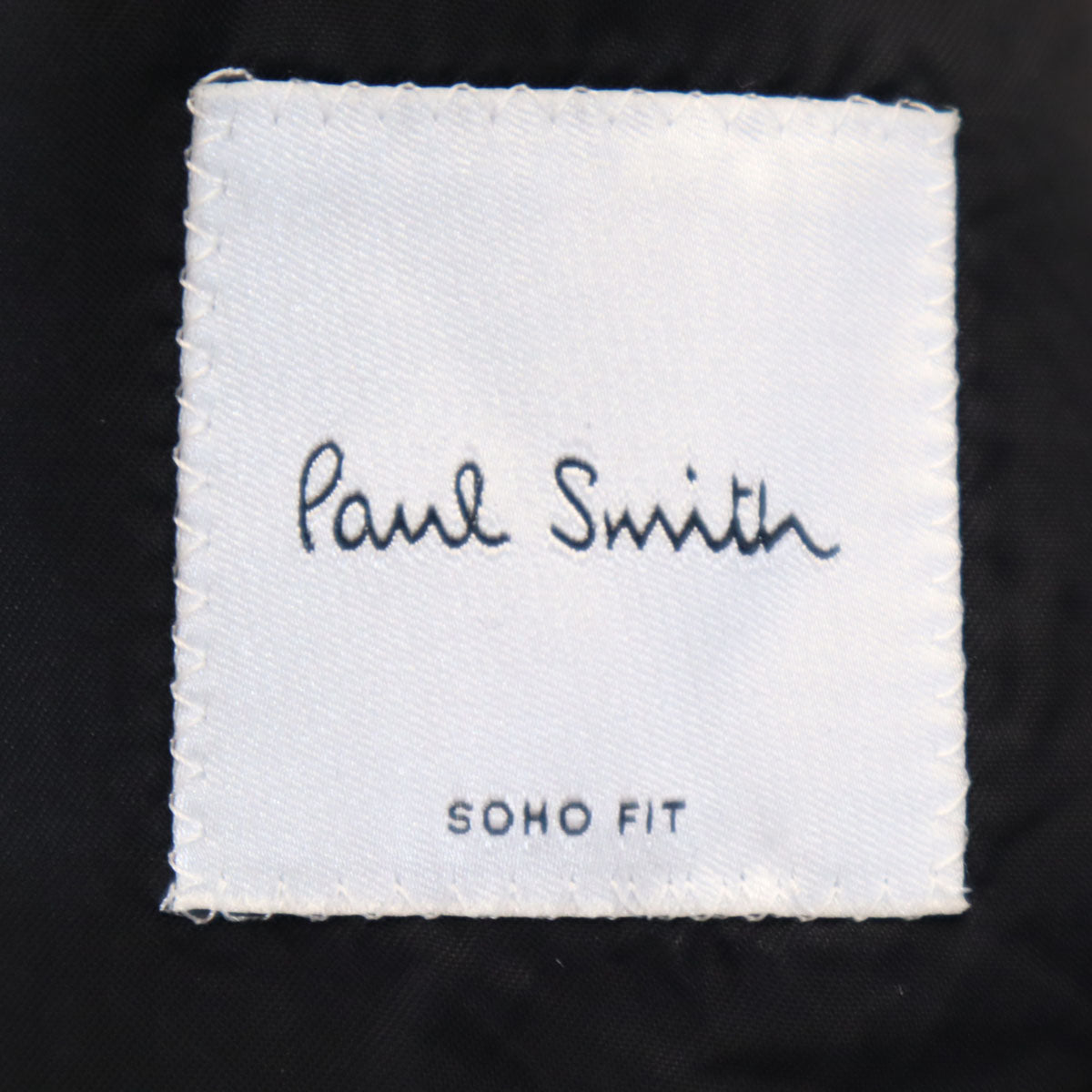 Paul Smith ポールスミス 日本製 ストライプ柄 エルメネジルドゼニア生地 スーツ 上下 セットアップ M2 ネイビー メンズ
