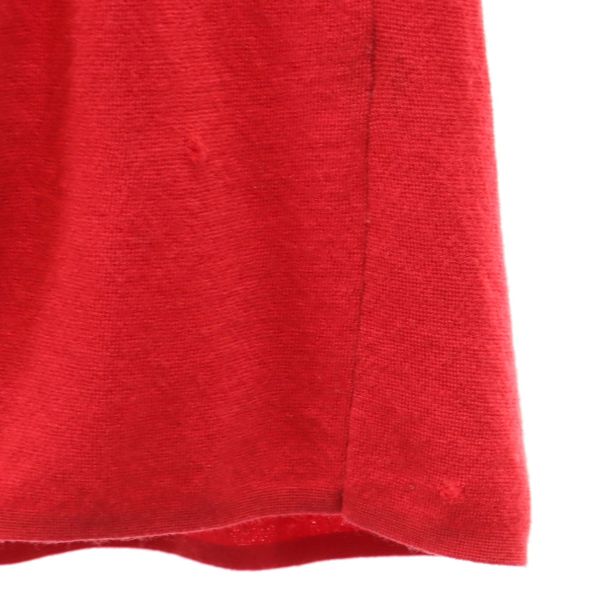 ARMANI EXCHANGE アルマーニエクスチェンジ メリノウール 長袖 ニット ワンピース M レッド レディース