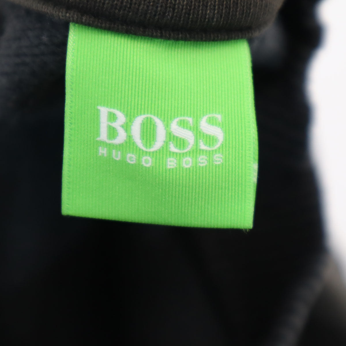 BOSS HUGO BOSS ボスヒューゴボス ポルトガル製 長袖 スウェット トレーナー XXXL 墨黒 キッズ