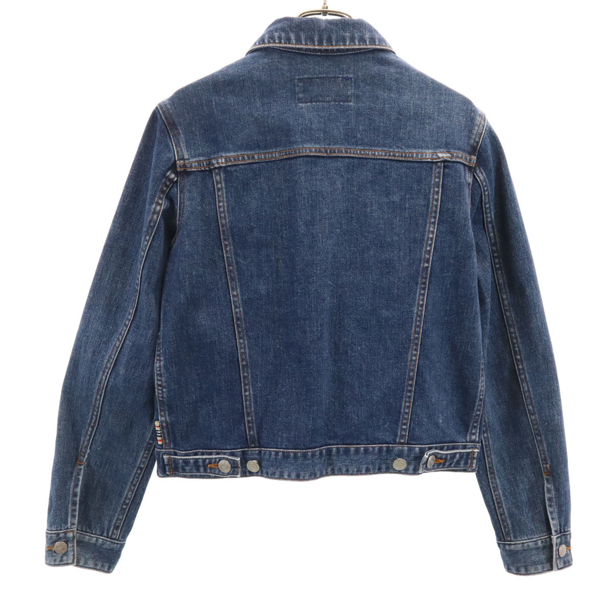 BURBERRY LONDON BLUE LABEL バーバリー ロンドン ブルーレーベル デニムジャケット 38 ウォッシュブルー 三陽商会 ジージャン トラッカー レディース