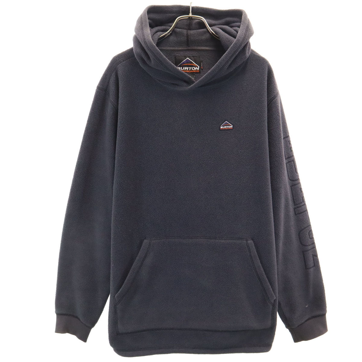 BURTON バートン 長袖 フリース パーカー L チャコールグレー メンズ