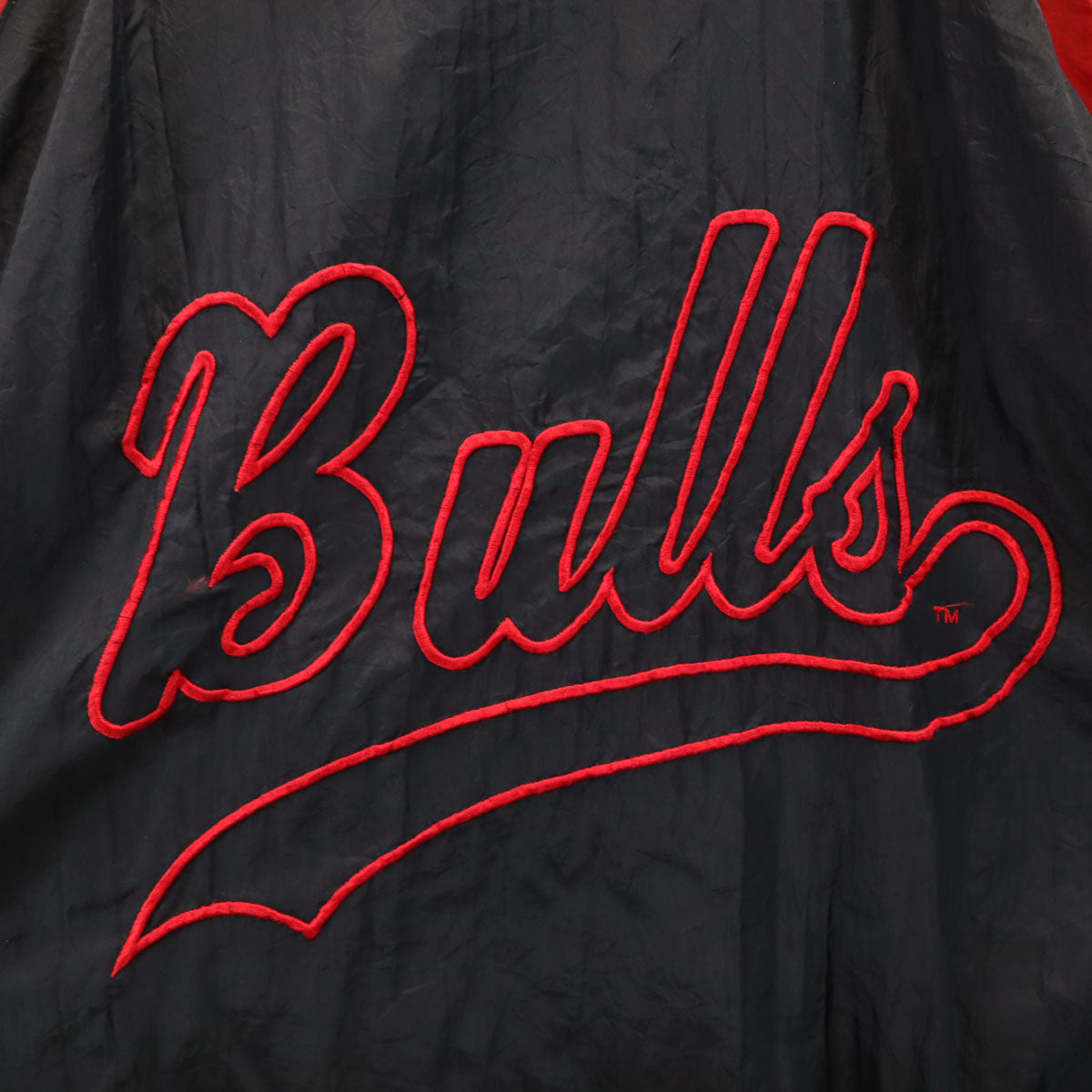 COMPETITOR コンペティター 90s オールド NBA シカゴブルズ ナイロンジャケット ブラック CHICAGO BULLS メンズ