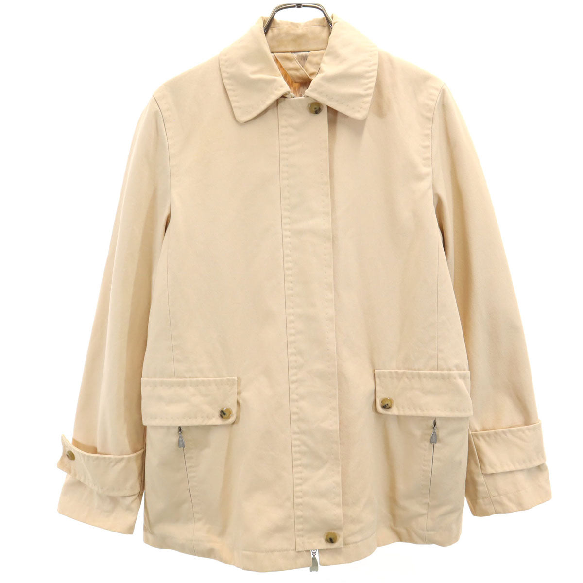 MAX MARA マックスマーラ ジャケット 38 ベージュ レインウェア レディース