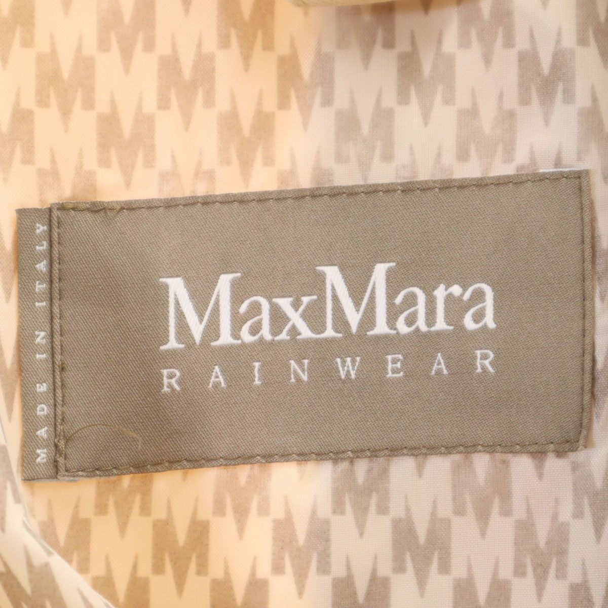 MAX MARA マックスマーラ ジャケット 38 ベージュ レインウェア レディース