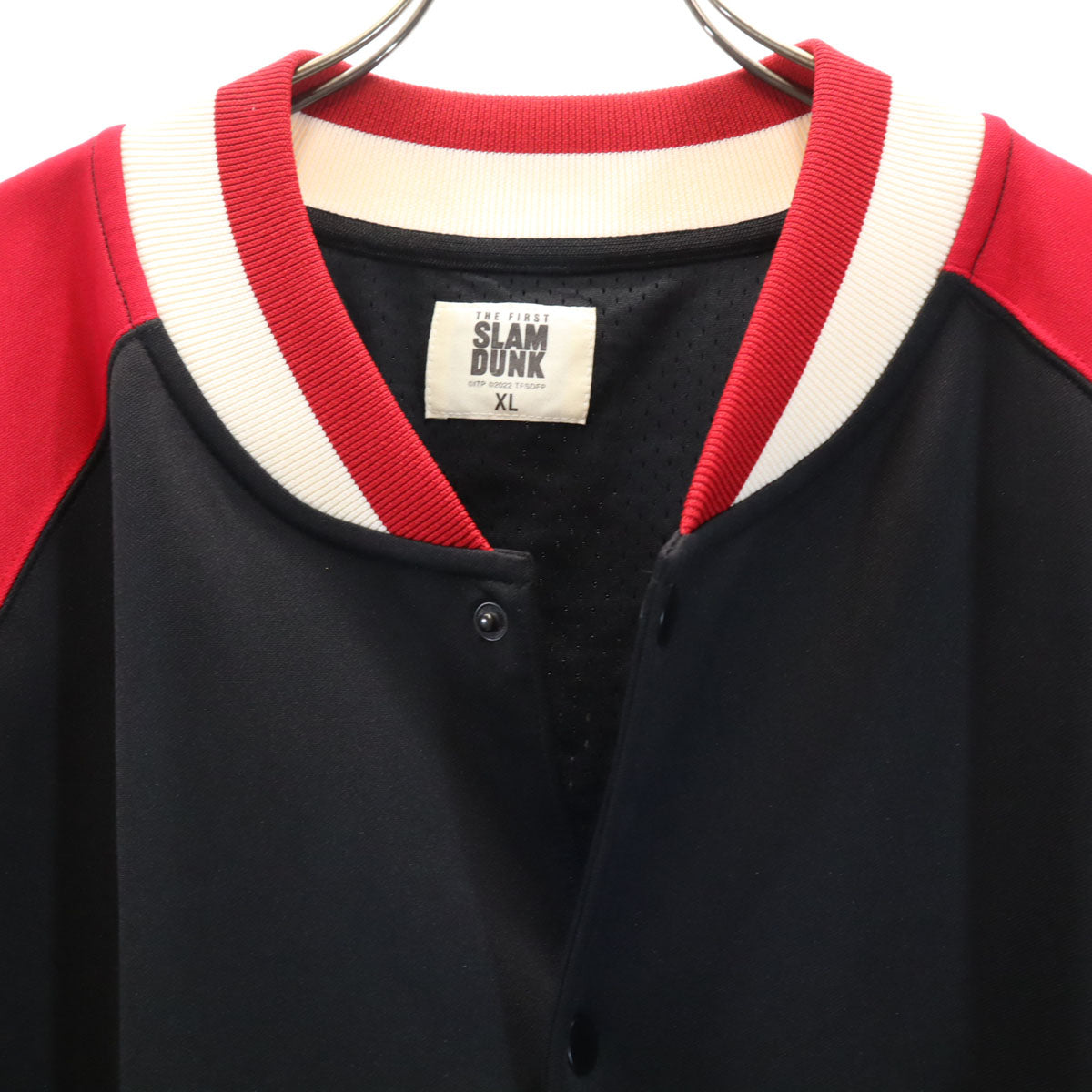 THE FIRST SLAM DUNK スラムダンク 湘北高校 ジャージジャケット 上下 セットアップ XL ブラック メンズ