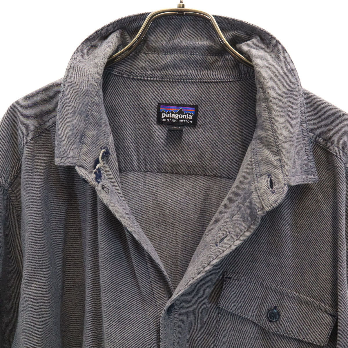 patagonia パタゴニア 長袖 シャツ XL グレー アウトドア STY54020 メンズ