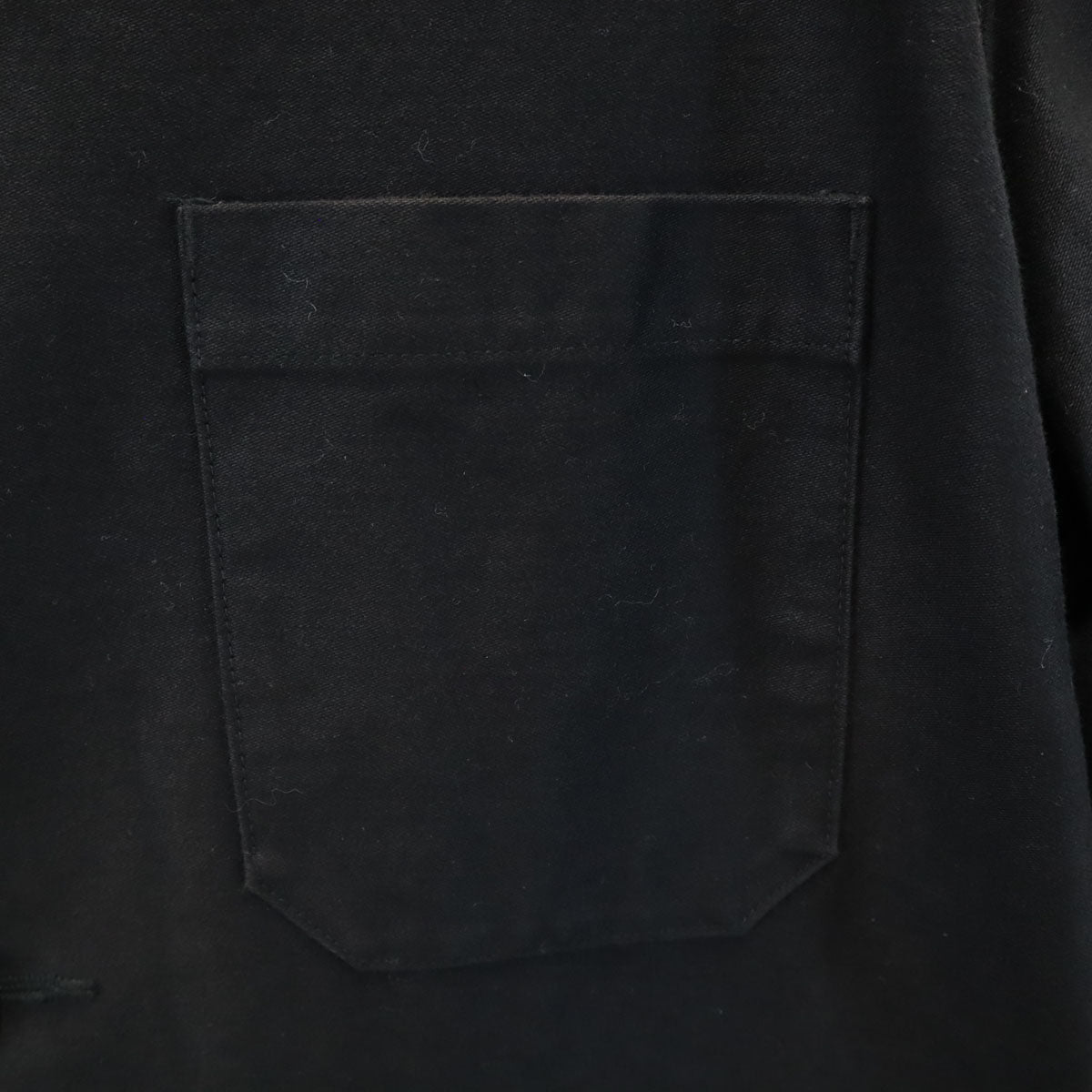SOPHNET. ソフネット 日本製 コットンワーク コート L ブラック メンズ