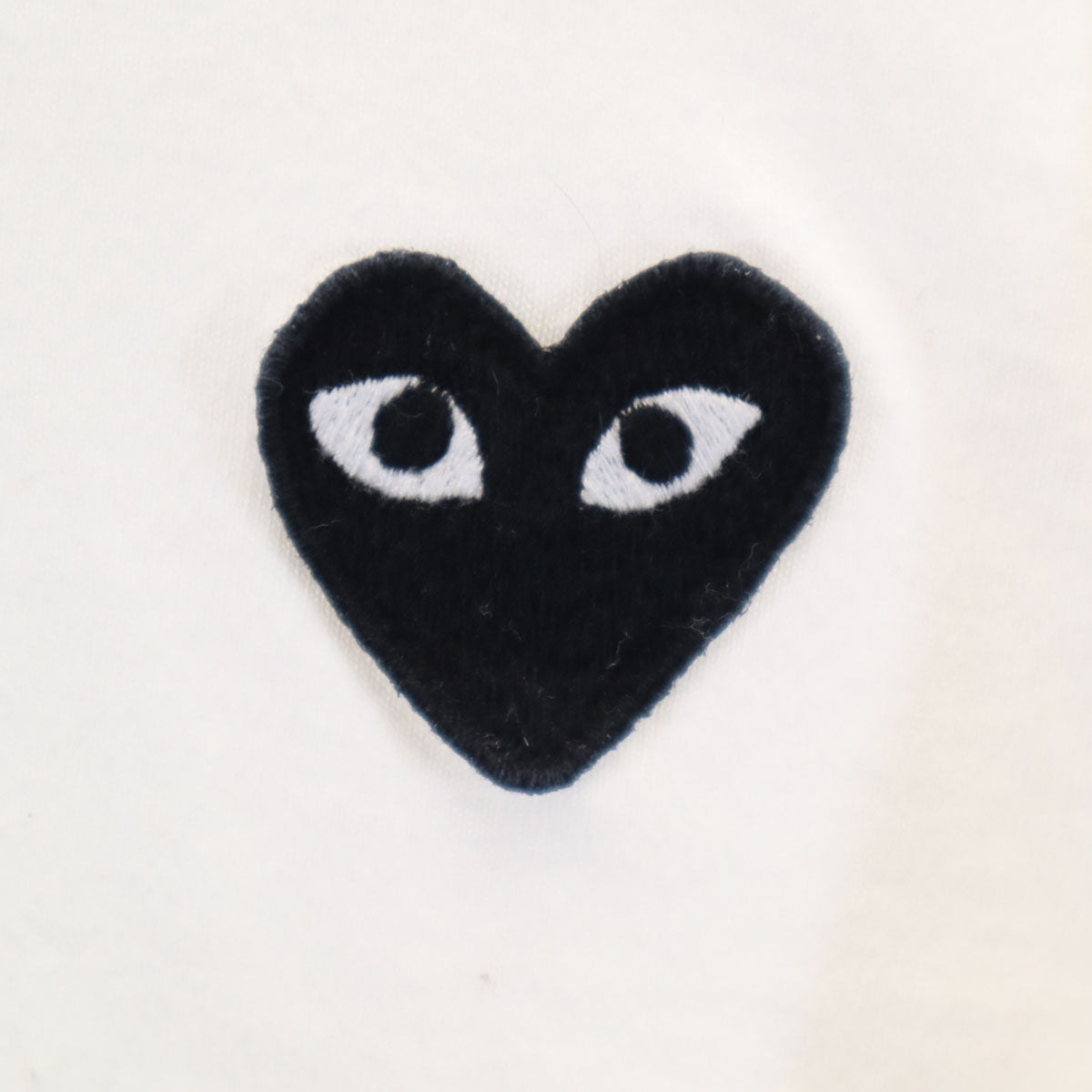 PLAY COMME des GARCONS プレイコムデギャルソン 2023年 長袖 Tシャツ XL ホワイト ロンT メンズ