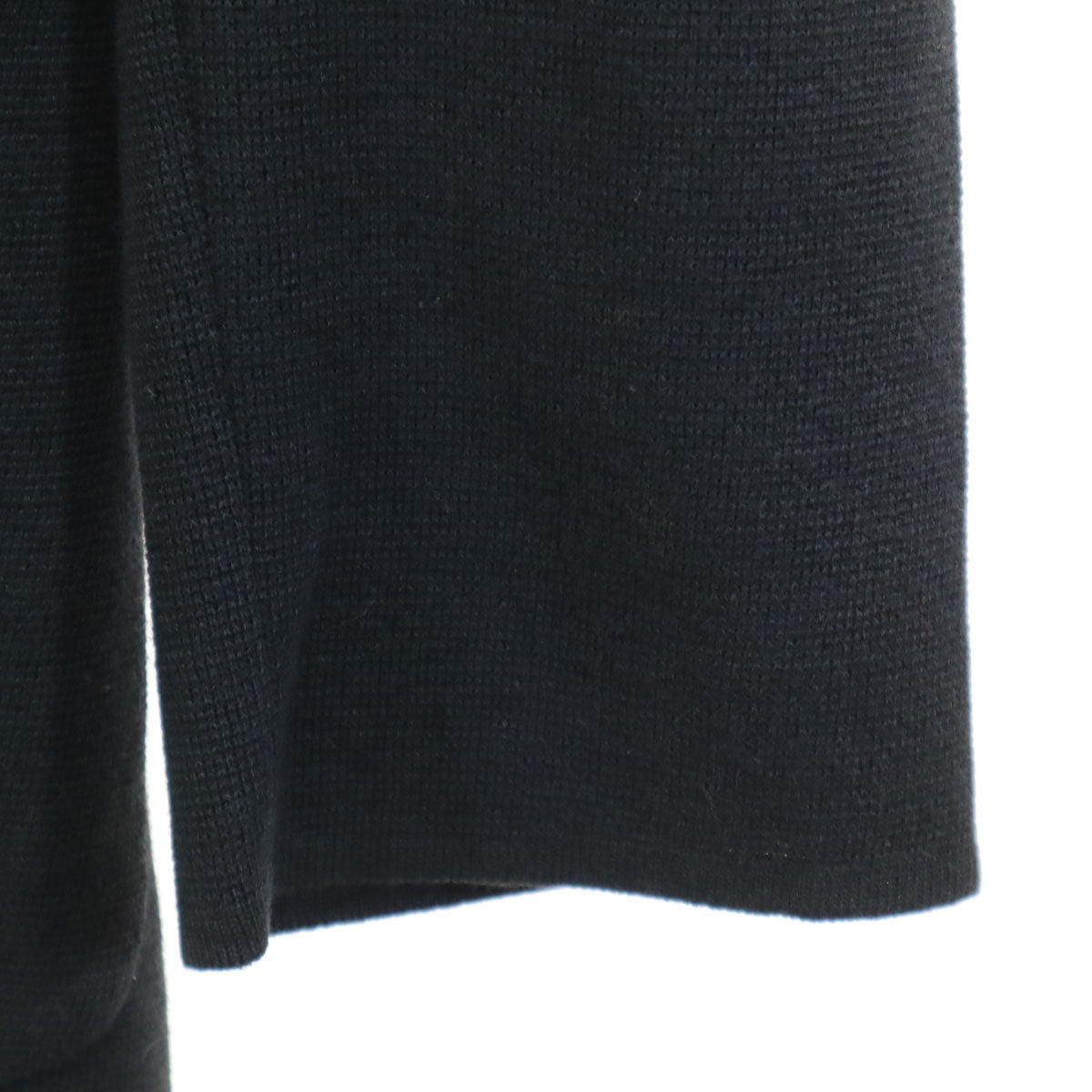 ISSEY MIYAKE イッセイミヤケ 90s 日本製 オールド 長袖 Vネック ニットカーディガン M ブラック メンズ