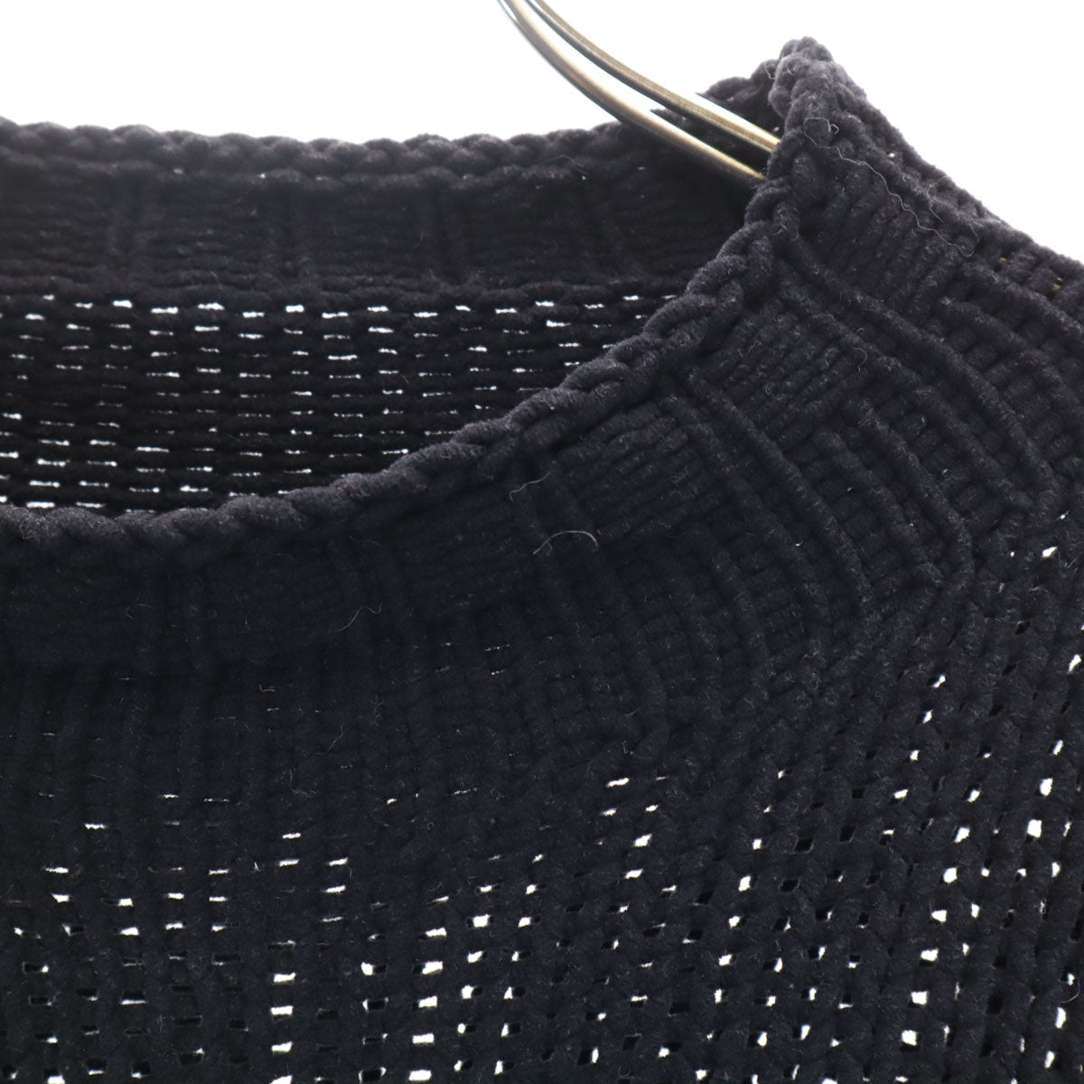 ARMANI COLLEZIONI アルマーニコレッツォーニ 長袖 ニット 50/S ブラック セーター メンズ