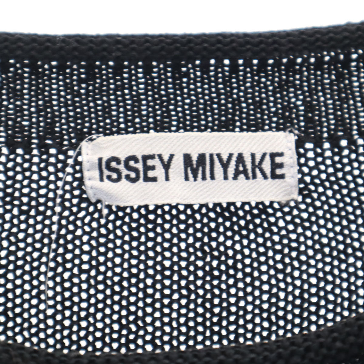 ISSEY MIYAKE イッセイミヤケ 90s 日本製 オールド 長袖 ニット M ブラック セーター レディース