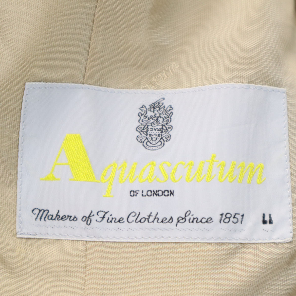 Aquascutum アクアスキュータム 80s 90s オールド スカートスーツ 上下 セットアップ LL ブラウン レディース