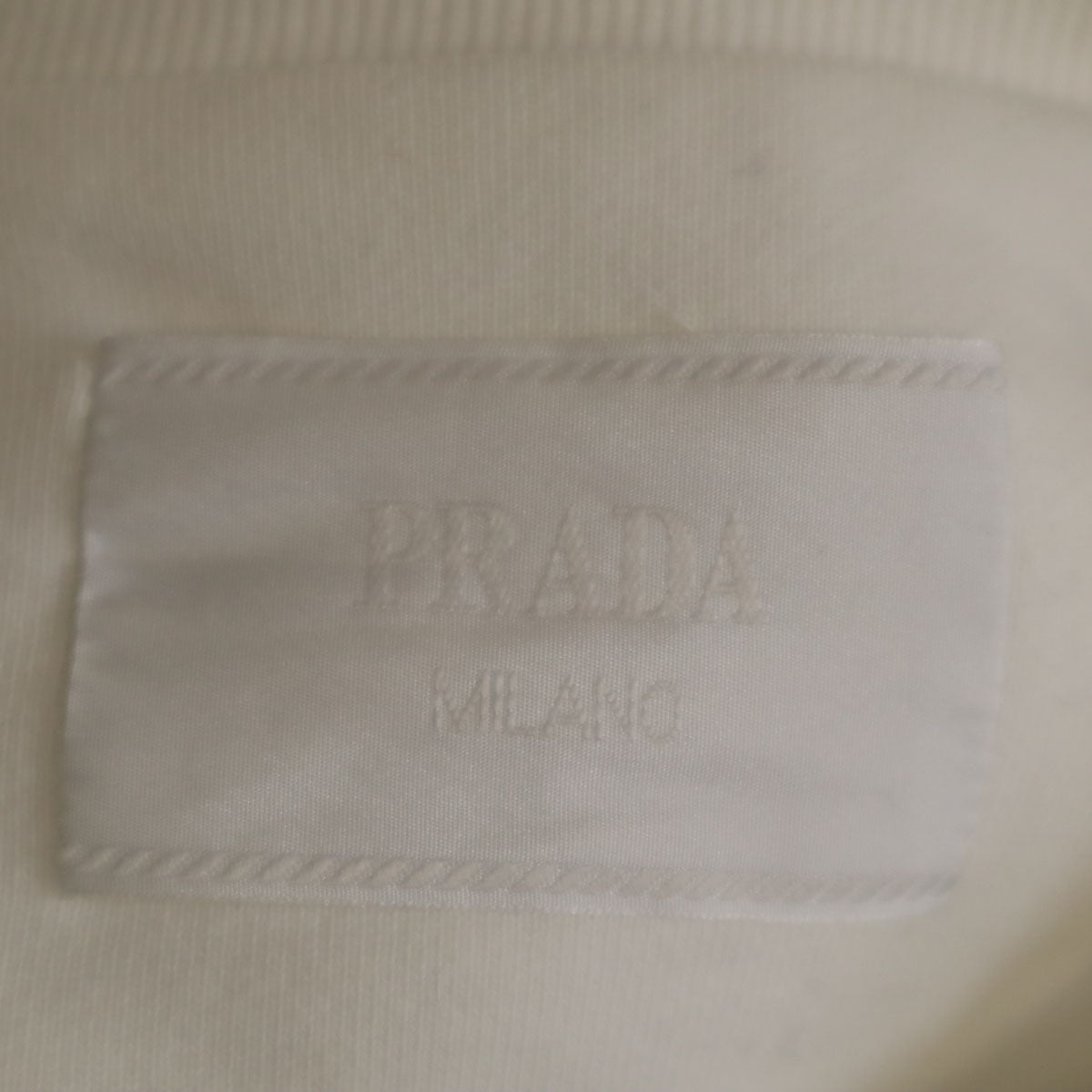 PRADA プラダ 2023年 長袖 スウェット トレーナー S ホワイト メンズ