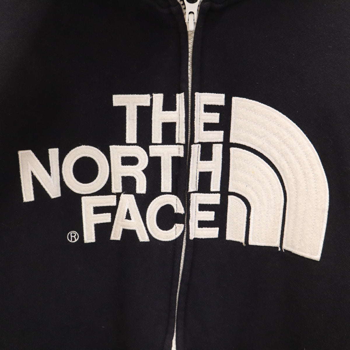 THE NORTH FACE ノースフェイス 長袖 グリーンウィッチ スウェット ジップパーカー M ブラック NT61441 アウトドア 裏起毛 メンズ