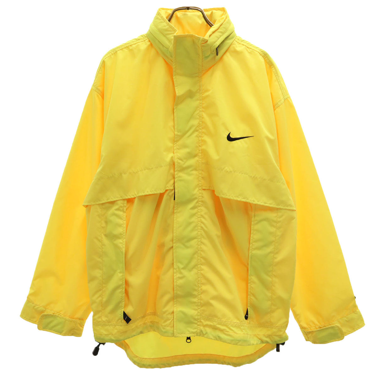 NIKE ナイキ 90s 00s オールド 銀タグ ウインドブレーカー M イエロー ジャケット メンズ