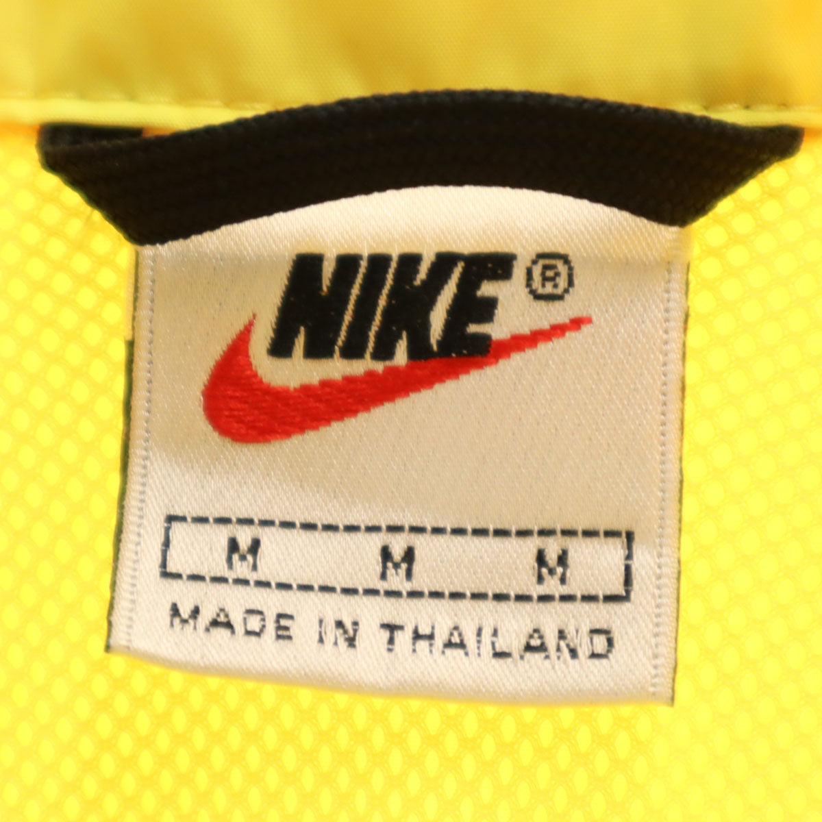 NIKE ナイキ 90s 00s オールド 銀タグ ウインドブレーカー M イエロー ジャケット メンズ