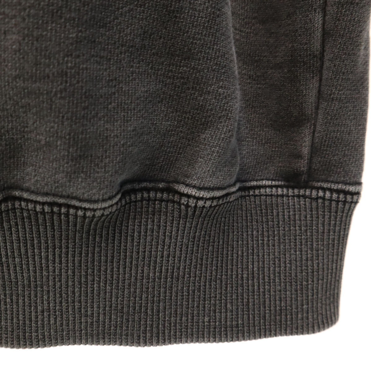 XLARGE エクストララージ バックロゴ 長袖 ピグメント加工 スウェットパーカー L チャコールグレー メンズ