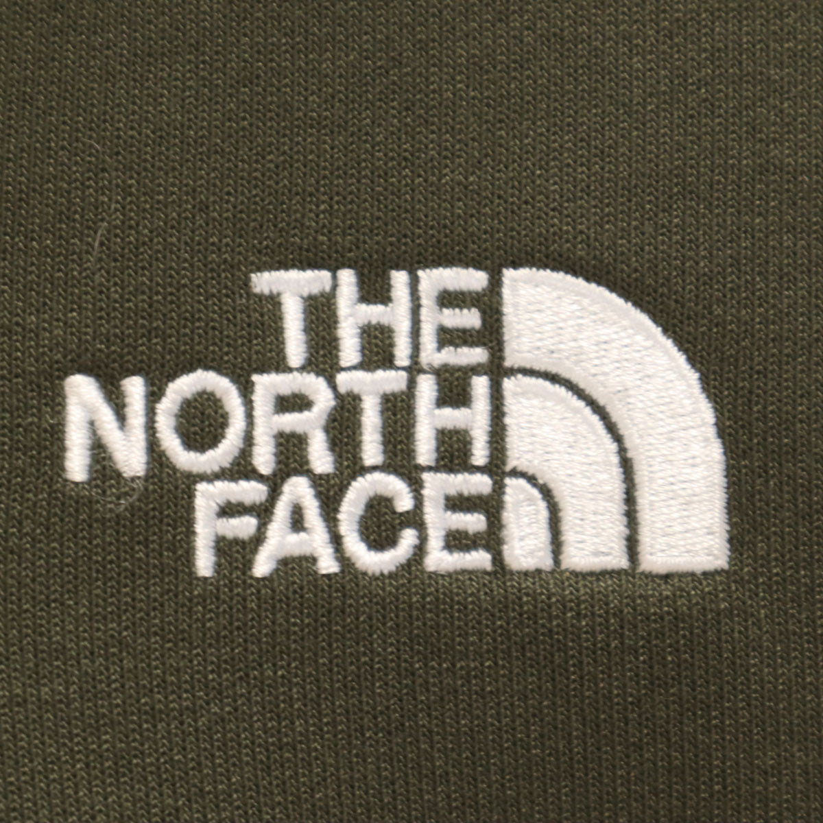 美品 THE NORTH FACE ノースフェイス 長袖 スウェット ジップパーカー L カーキ メンズ