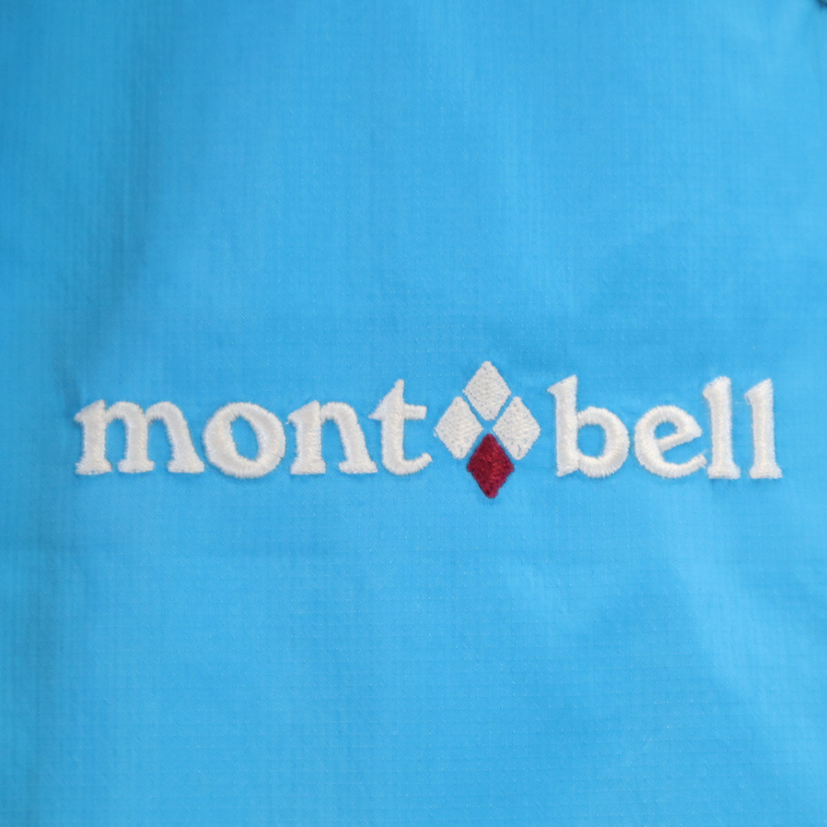 mont-bell モンベル サンダーパス レインジャケット M ブルー レディース
