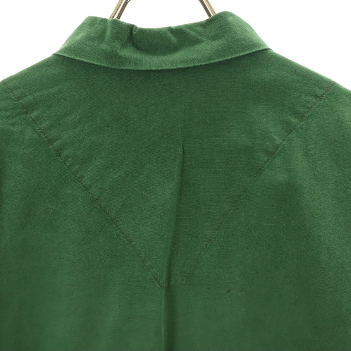 SWEDENISH ARMY スウェーデン軍 60s 70s ヴィンテージ 長袖 プルオーバー シャツ 41 グリーン ミリタリー メンズ