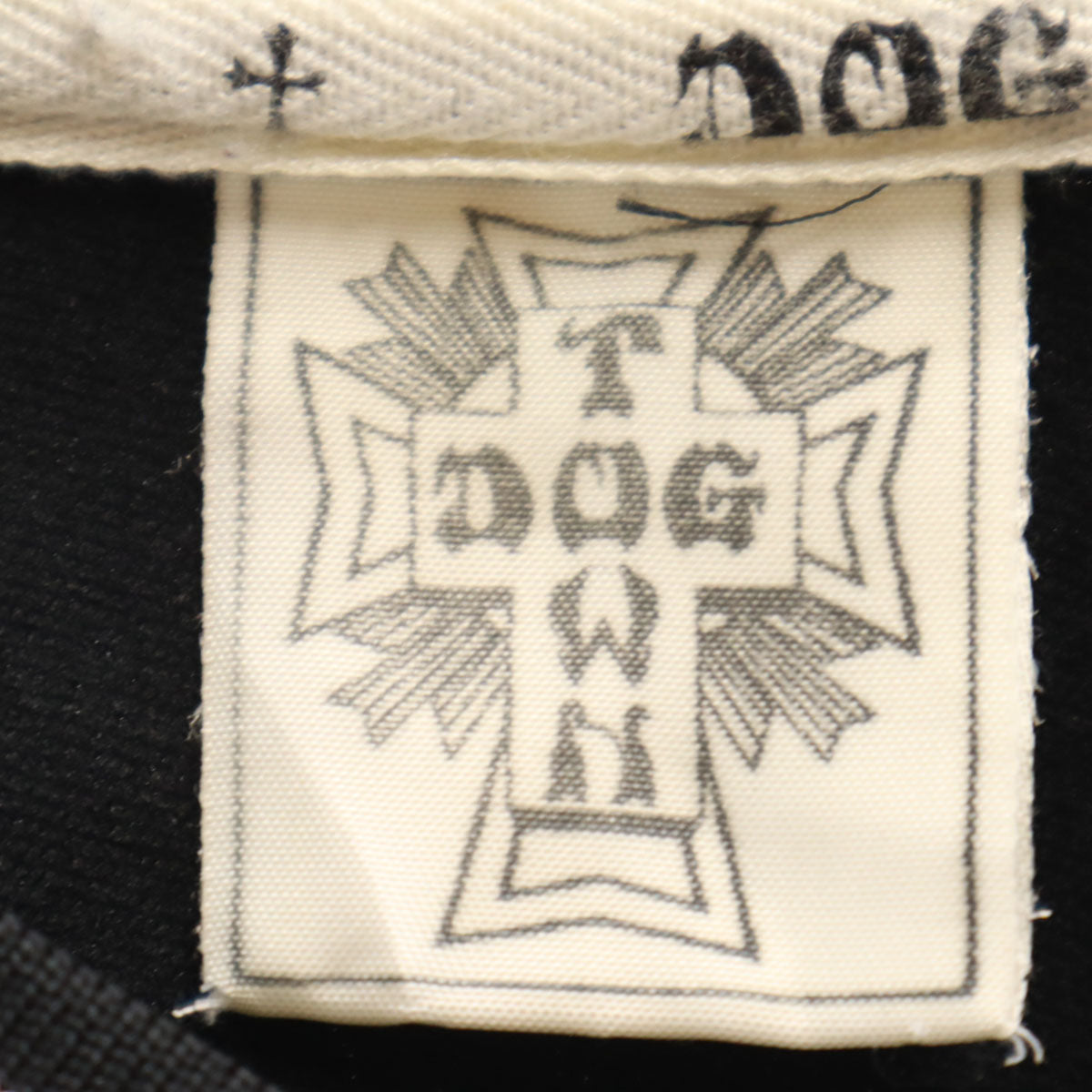 DOGTOWN ドッグタウン バイカラー Vネック トレーナー ホワイト系 ジャージ メンズ