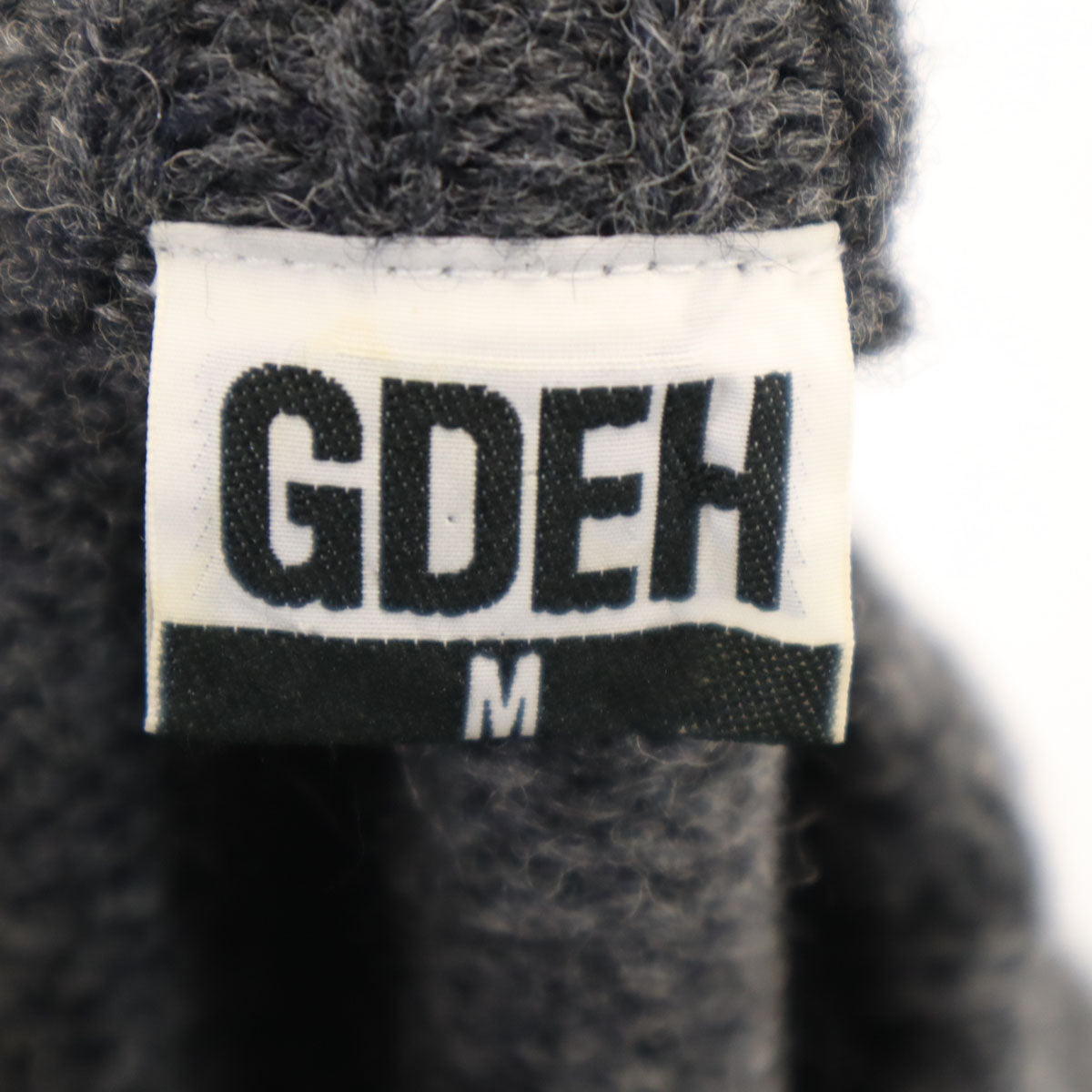 GOODENOUGH グッドイナフ 長袖 セーター M チャコールグレー ニット メンズ