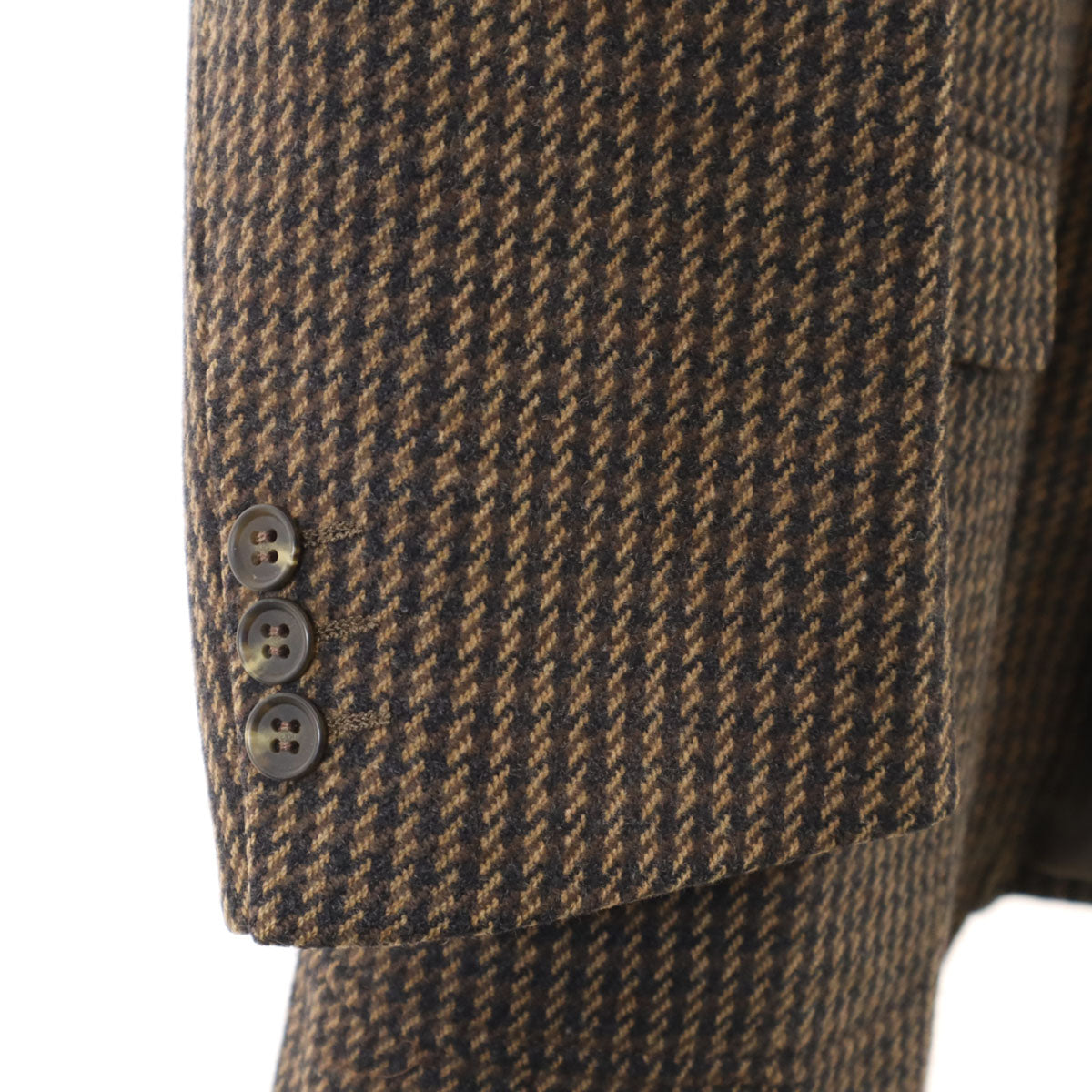 Christian Dior MONSIEUR クリスチャンディオール ムッシュ 90s オールド 総柄 テーラードジャケット 100-94-170 ブラウン系 メンズ