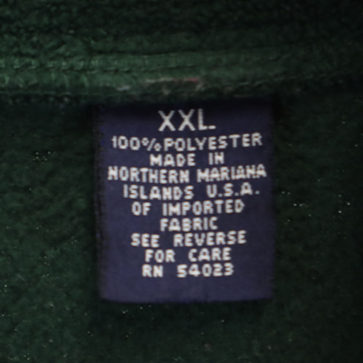 GAP ギャップ 90s ビックサイズ オールド ハーフジップ フリースジャケット XXL グリーン メンズ