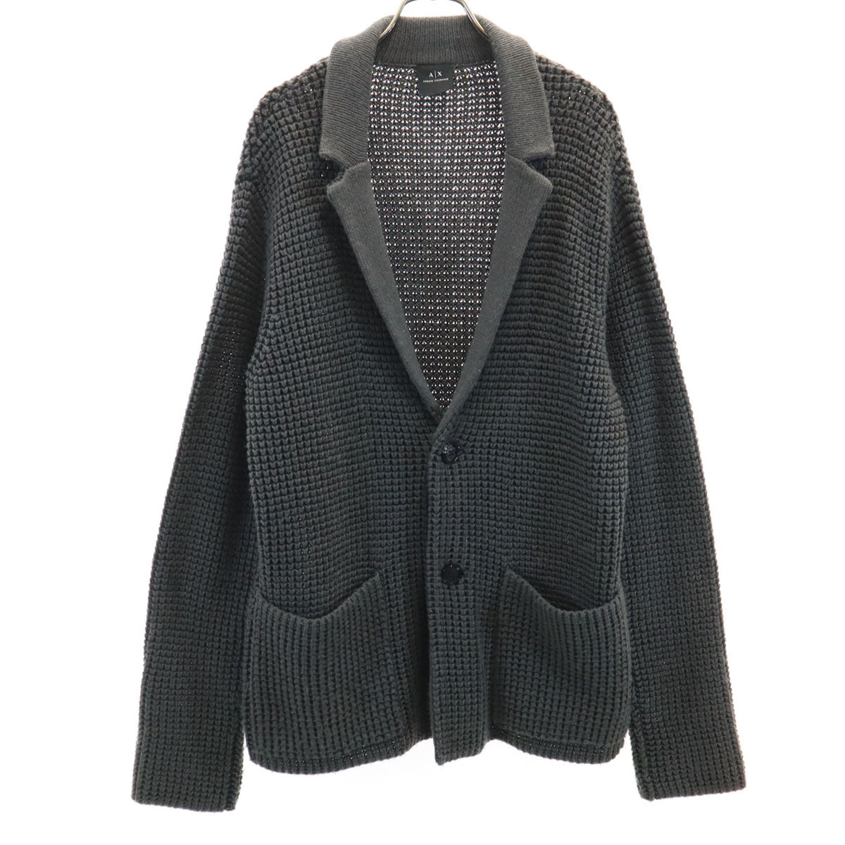 ARMANI EXCHANGE アルマーニエクスチェンジ 長袖 ニットカーディガン M 